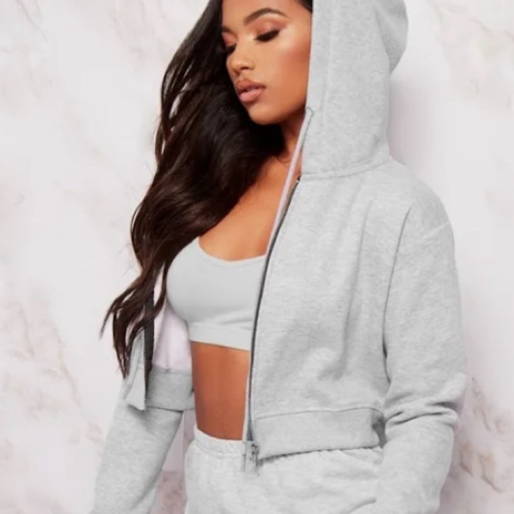 Jack Wills cropped hoodie